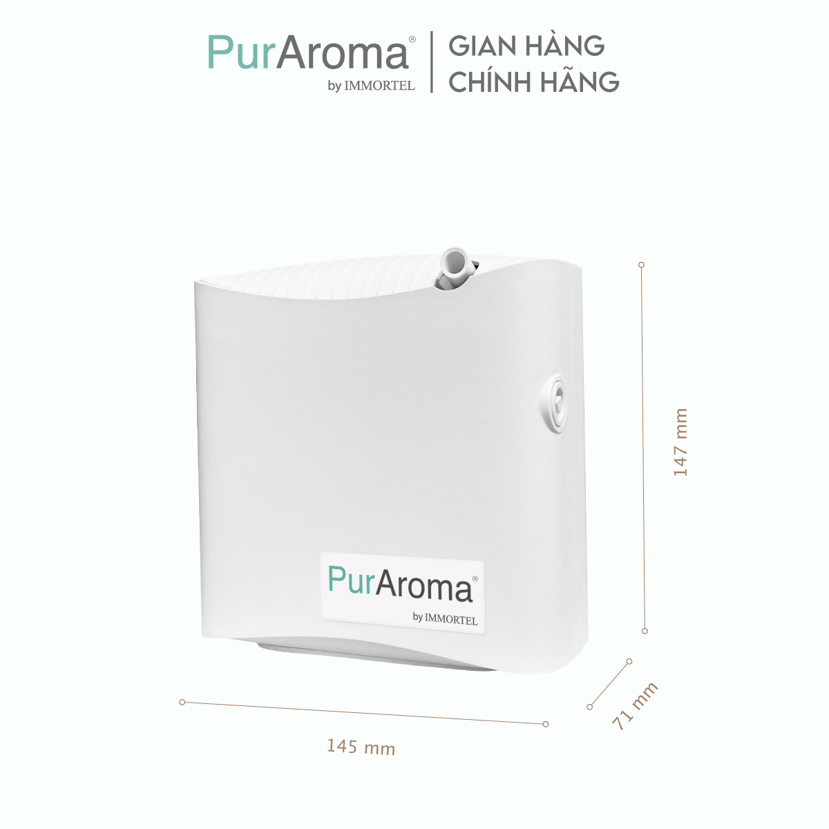 Máy Khuếch Tán Tinh Dầu PurAroma - WPA 100S - Công Nghệ Khuếch Tán Siêu Âm Nhật Bản