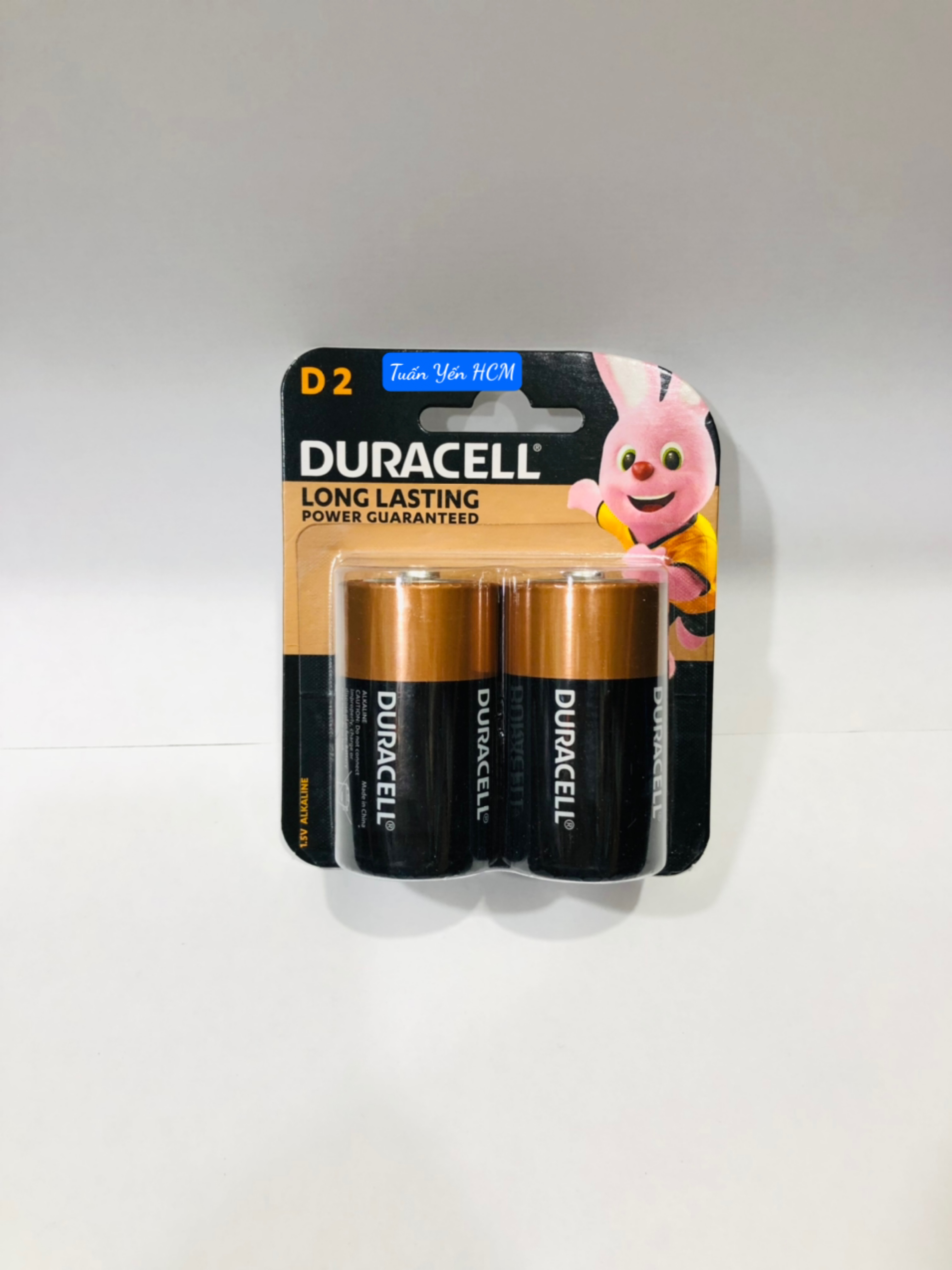 Pin đại D Duracell LR20,MN1300 Alkaline Duralock - Vỉ 2 viên