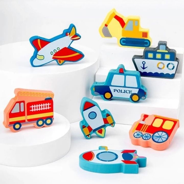 Bộ câu cá 5in1 cho bé, đồ chơi ghép hình bằng gỗ thông minh cho trẻ em