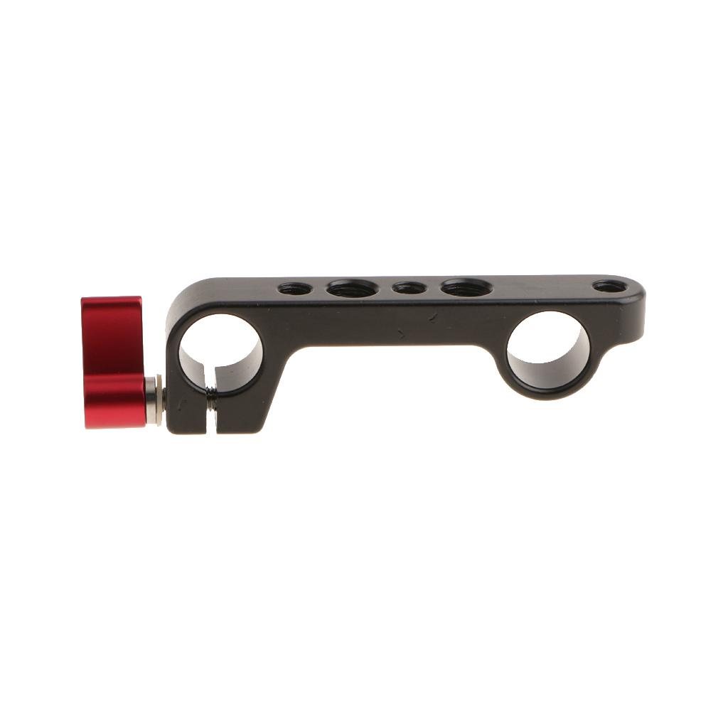 Dual 15mm Rod Clamp Rail Block For 15mm Rod Rail Support System1/4"  3/8"