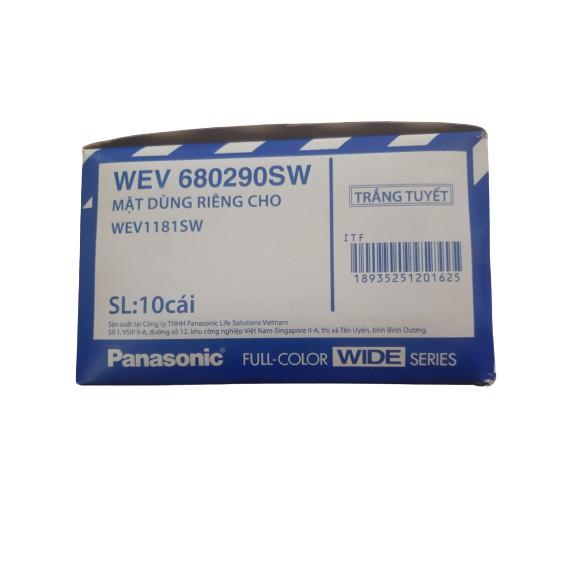 Hộp 10 Mặt WEV 680290SW MẶT DÙNG RIÊNG CHO WEV 1181 SW-PANASONIC