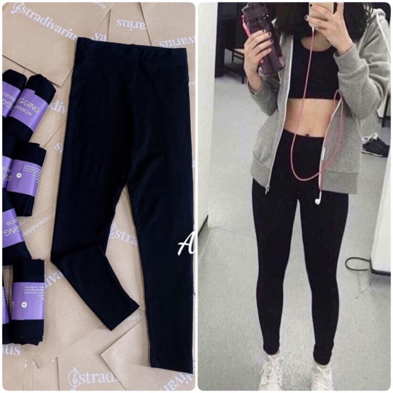 QUẦN LEGGING DÀI VỎ TÍM