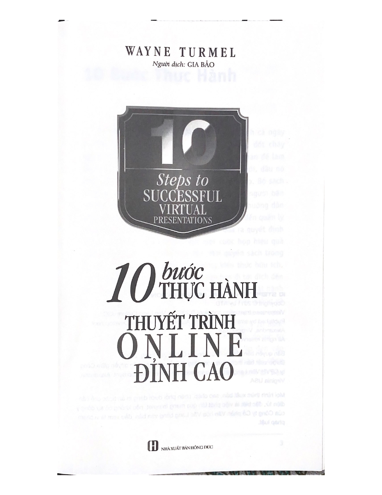 10 Bước Thực Hành - Thuyết Trình Online Đỉnh Cao