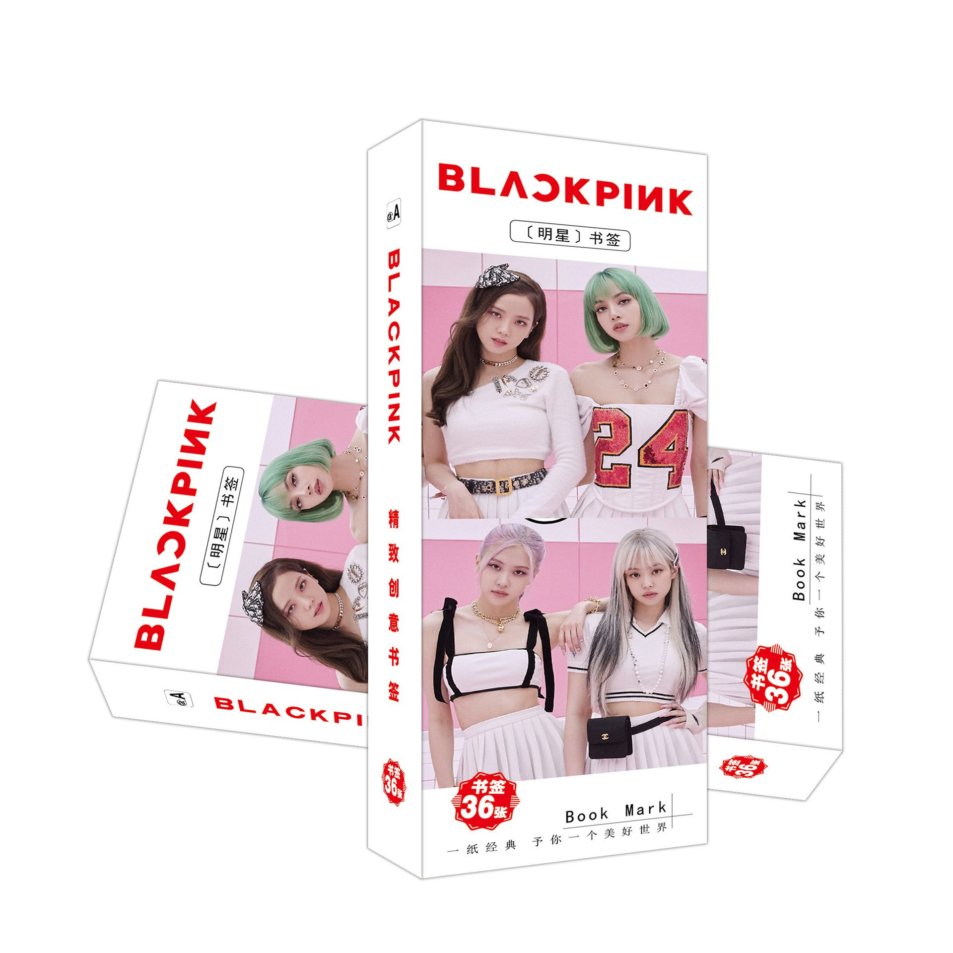 Hộp ảnh Bookmark BlackPink How you like that Ice cream 36 tấm