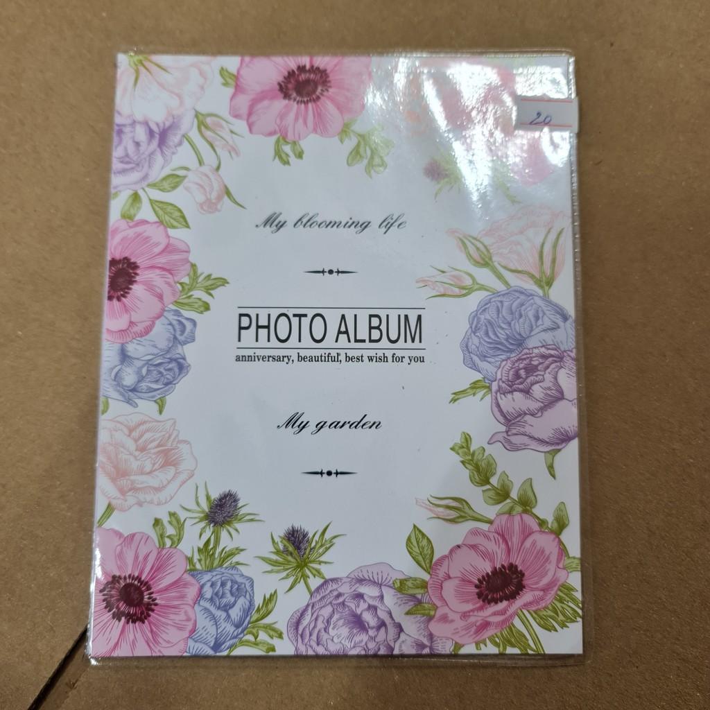 Album ảnh 13x18 đựng 100 ảnh bìa dẻo 2 Ô - album hình photo album