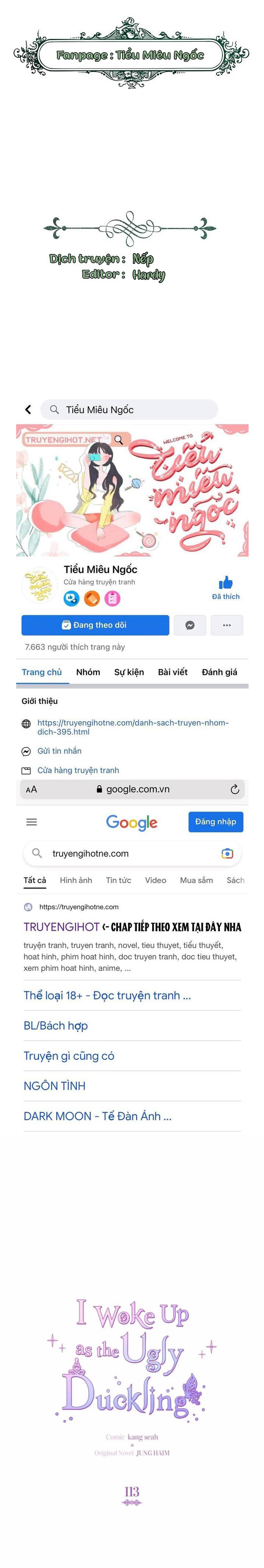Tôi Đã Trở Thành Tiểu Thư Xấu Xí chapter 113 - Trang 1