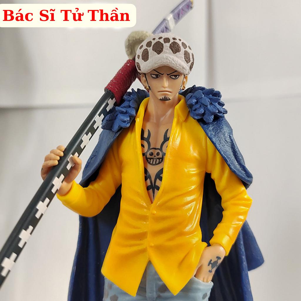 Mô Hình Law Bác Sĩ Tử Thần Wano Quốc 17CM Mô hình One Piece Cao Cấp, Figure Mô Hình Anmie One Piece Luffy Vua Hải Tặc