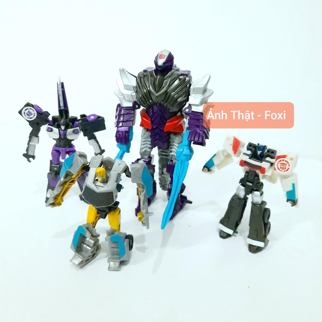 Đồ chơi Robot-Rô bốt biến hình thông minh Foxi Transformer-Kích cỡ đa dạng-Cho bé thỏa sức sáng tạo