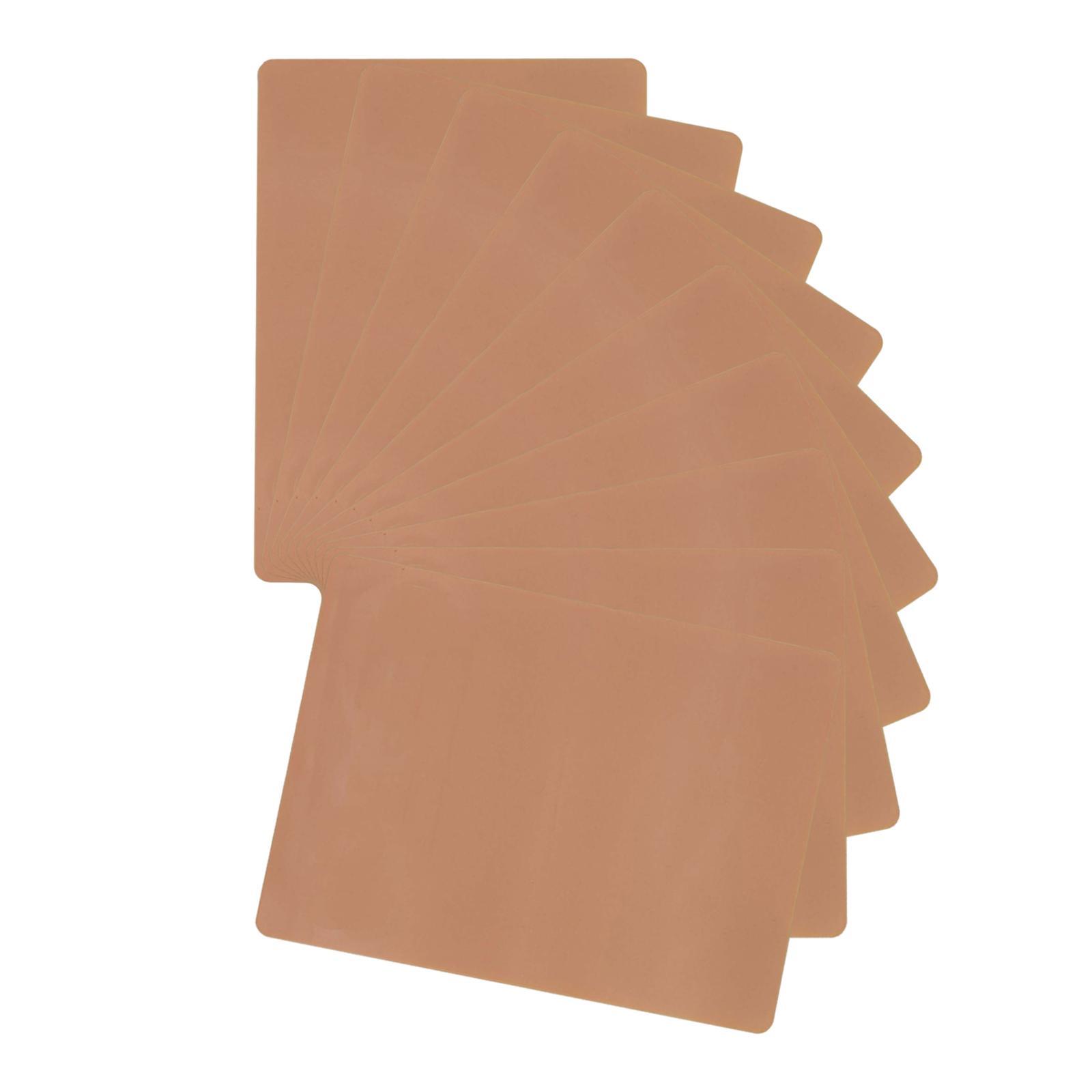 10Pcs  Practice Skin Artificial Skin for Lips Eyebrows  Supplies