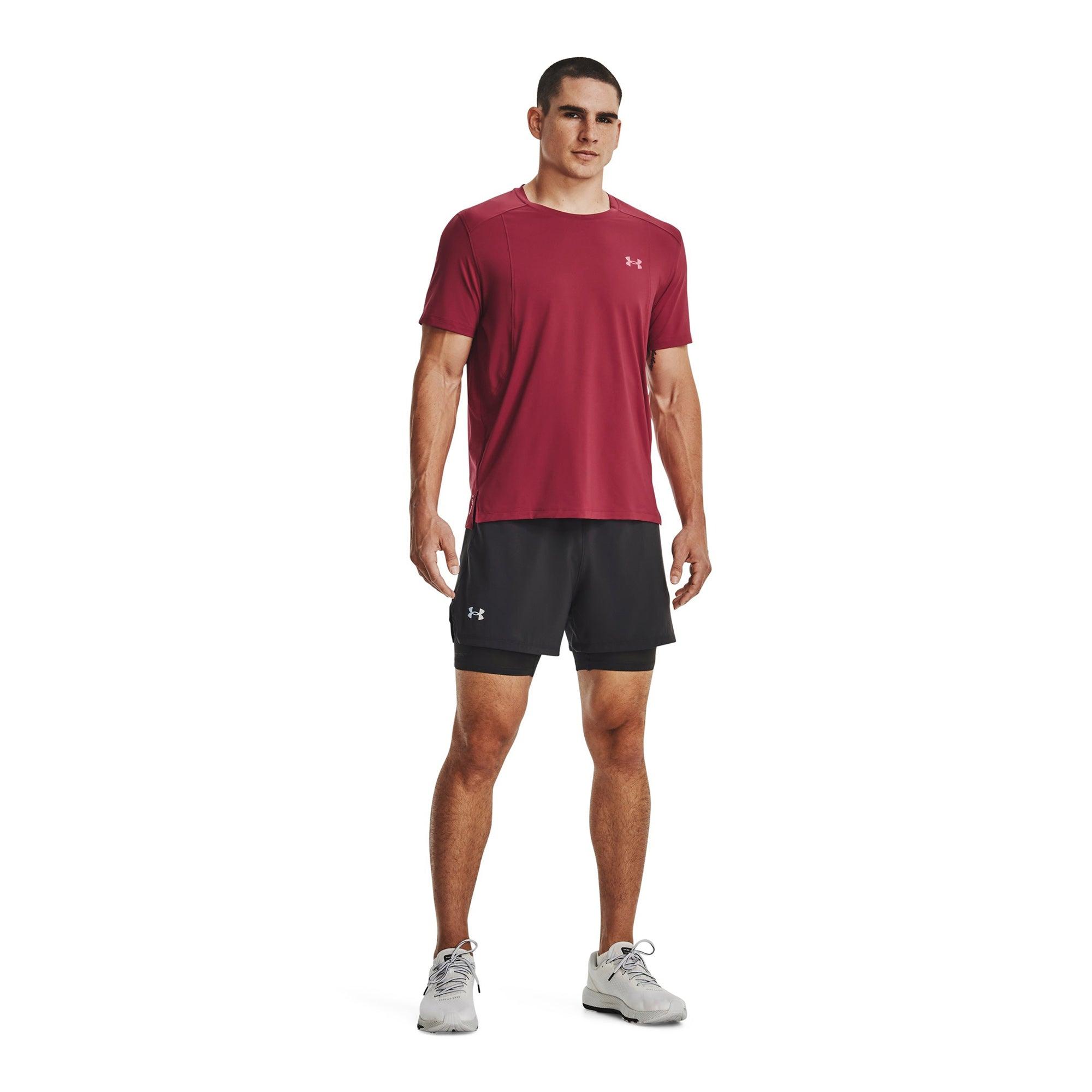 Áo thun tay ngắn thể thao nam Under Armour Iso-Chill Run Laser - 1370338-664