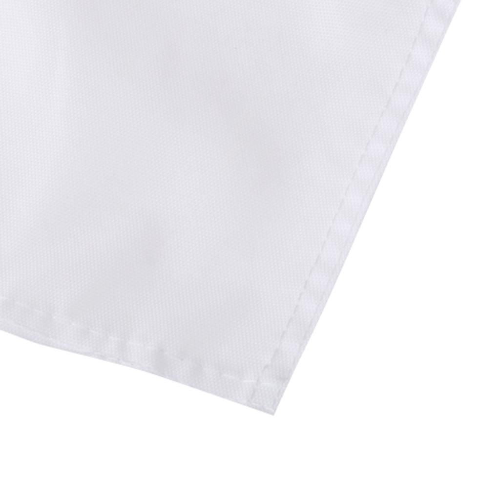 3Pcs Practice Golf Hole Pole Cup Flag,Outdoor Garden Golf Sports Training Aid,Backyard  Replacement White