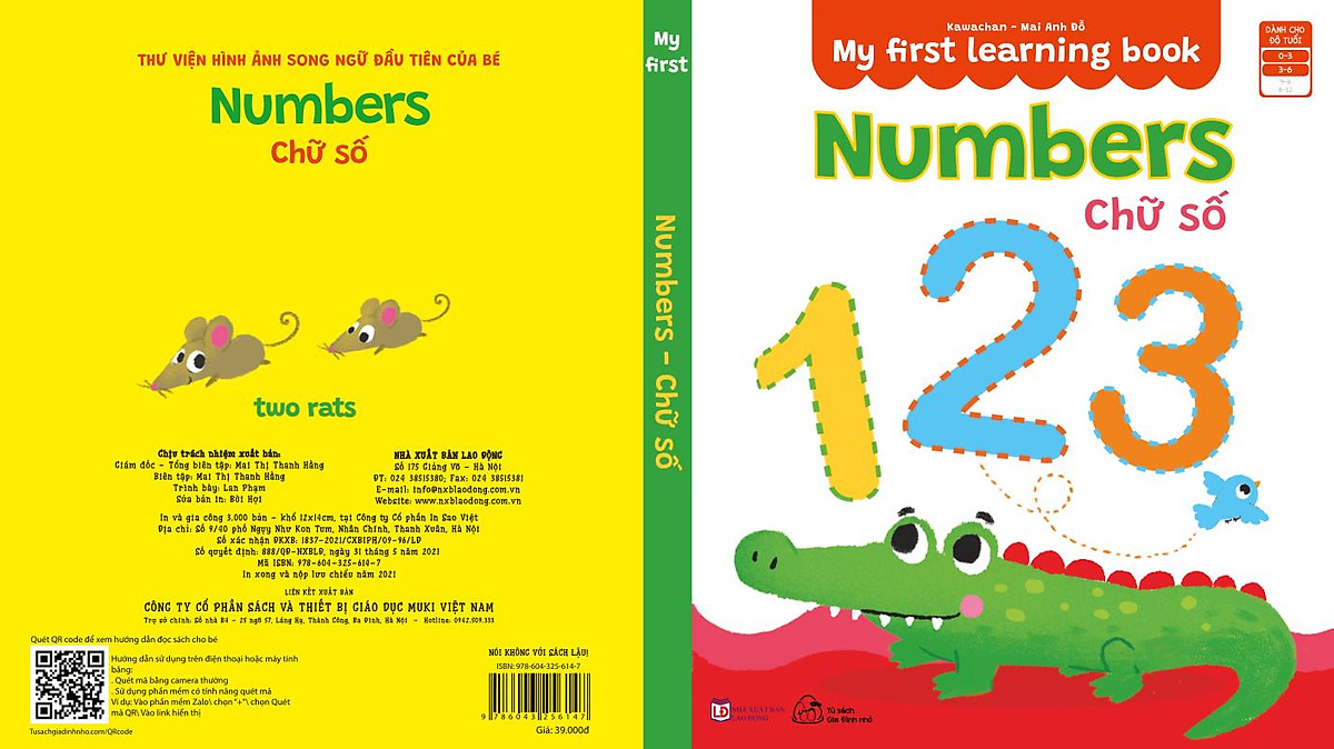 Sách Muki - Bộ 8 Cuốn My First Learning Book - Thư Viện Hình Ảnh Song Ngữ Đầu Tiên Cho Bé