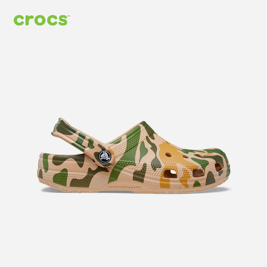 Giày lười unisex Crocs Classic Printed Camo - 206454-2Y6