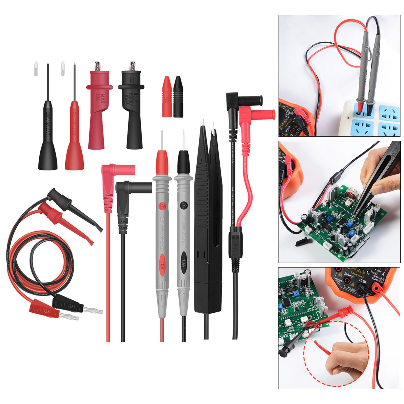 Multimeter Test Leads Electronic Test Probe Accessory Easy to Use