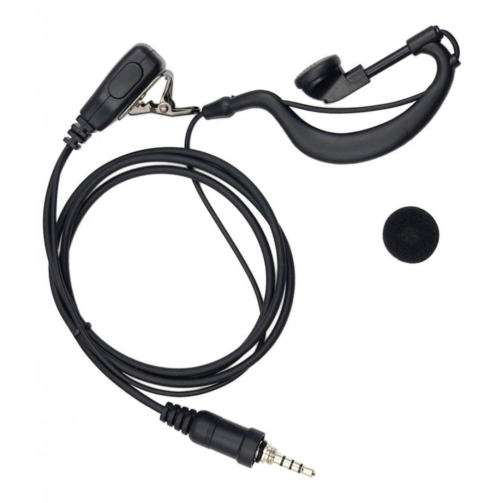 G-shape Ear-hook Mic Earpiece Headset for