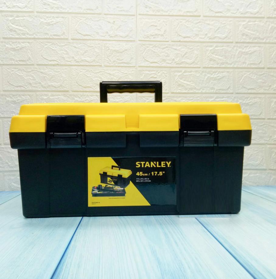 THÙNG ĐỒ NGHỀ NHỰA 17.5" STANLEY STST73691-8 - HÀNG CHÍNH HÃNG