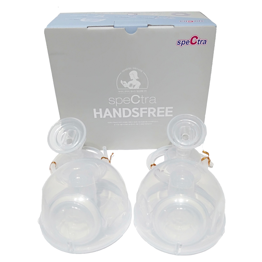 Cup hút sữa rảnh tay Spectra Handsfree - Quà tặng áo hút sữa + vệ sinh dây khí