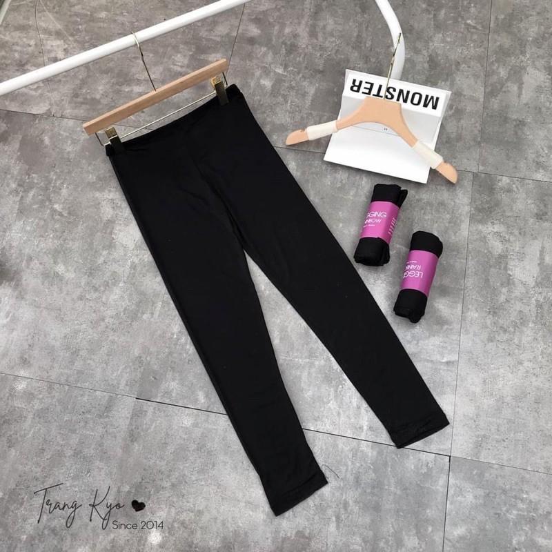 Quần legging thái dáng dài, cạp cao chống xoắn