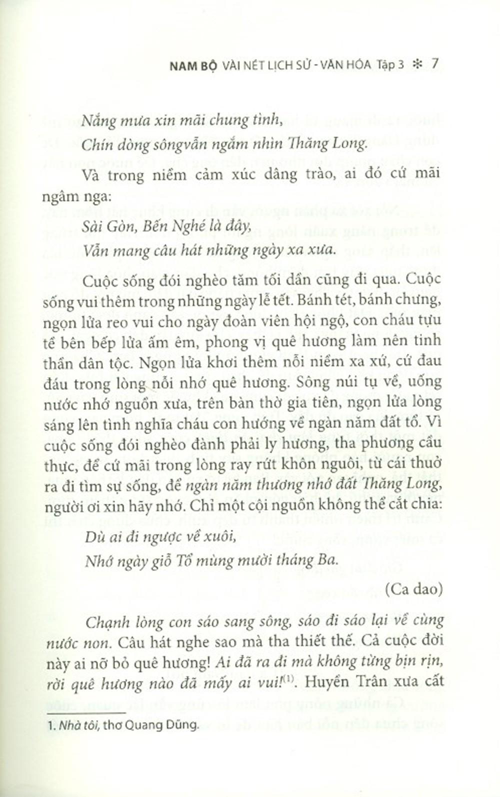 Nam Bộ Vài Nét Lịch Sử - Văn Hóa
