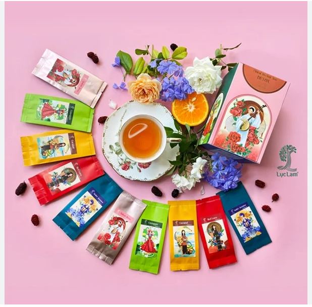 Hộp trà DETOX Lục Lam 30g