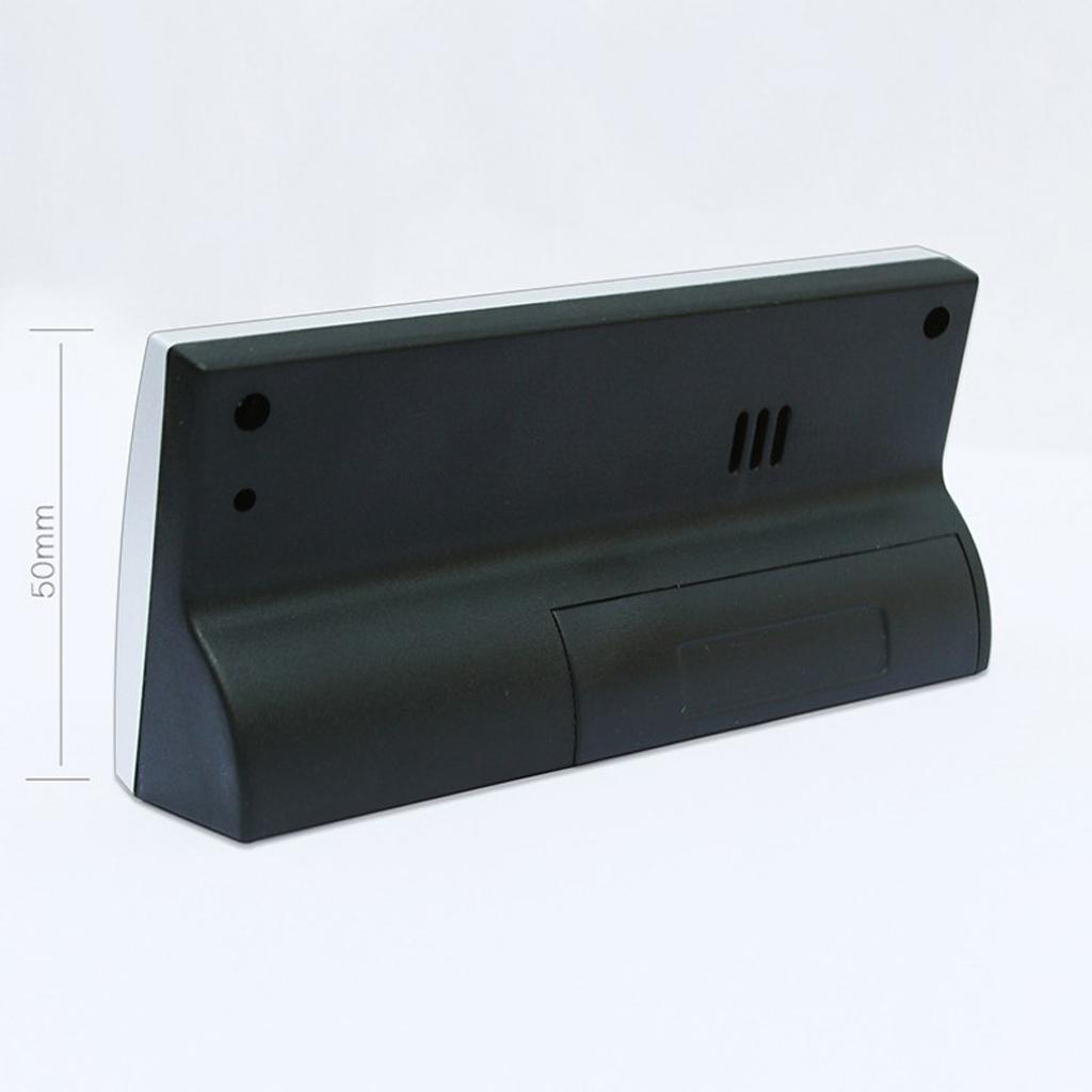 2xMultifunctional LED Digital Alarm Clock Thermometer Thermometer Temp