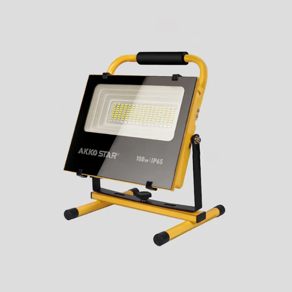ĐÈN PHA SOLAR 100W/200W NĂNG LƯỢNG MẶT TRỜI AKKO STAR  - HÀNG CHÍNH HÃNG