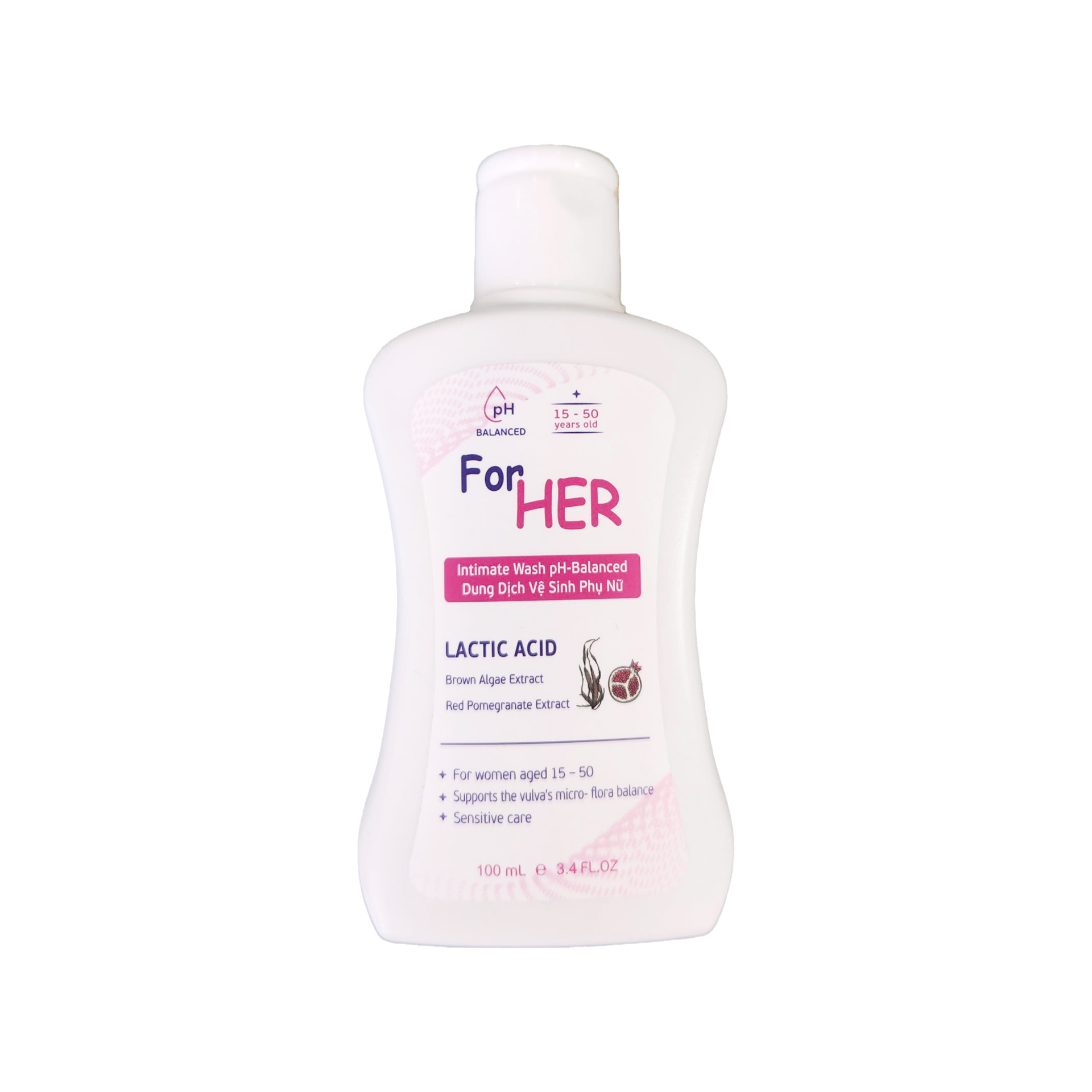 Dung dịch vệ sinh phụ nữ ForHer chiết xuất thiên nhiên, dịu nhẹ