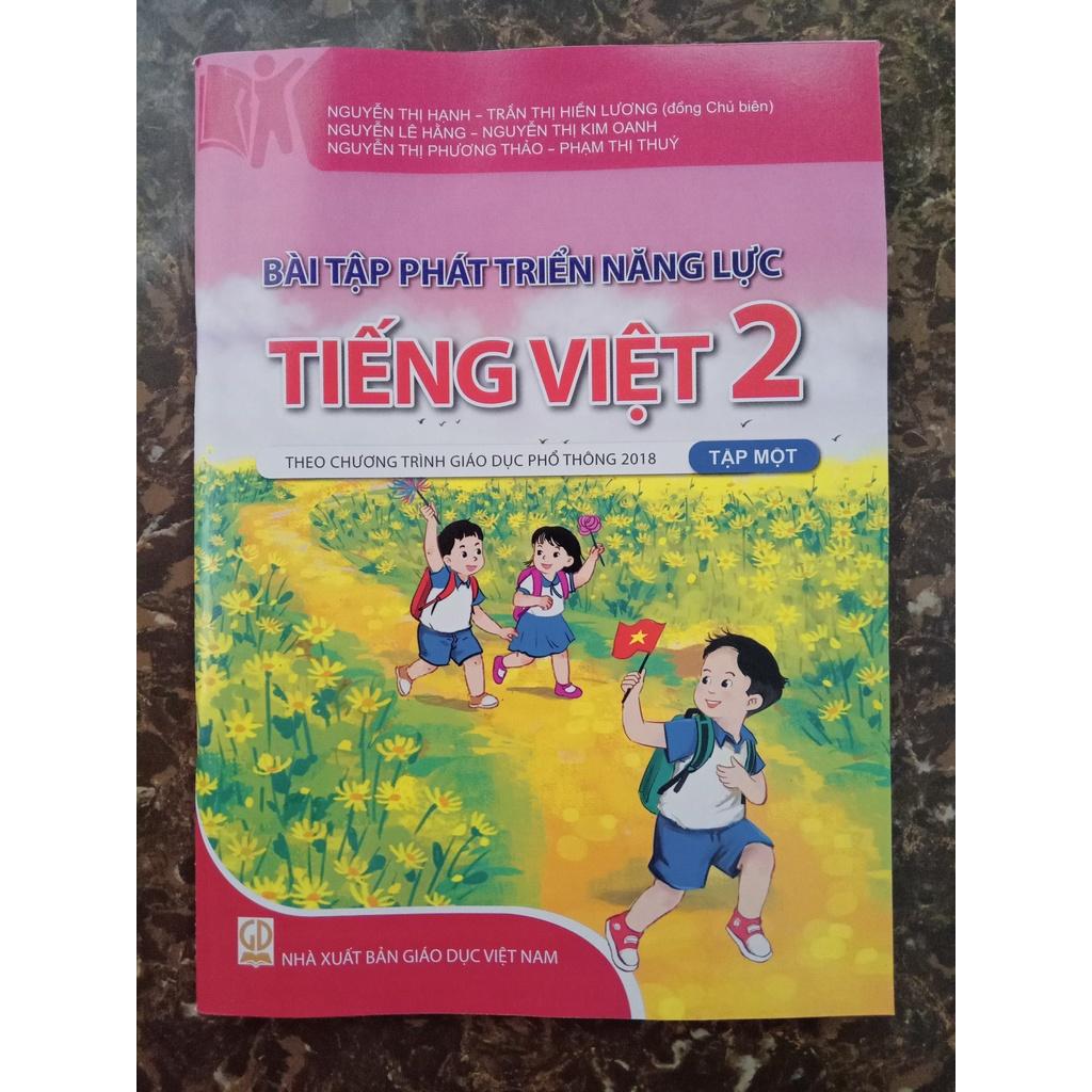 Sách - Bài tập phát triển năng lực môn Tiếng Việt lớp 2 tập 1 - Theo chương trình giáo dục phổ thông 2018