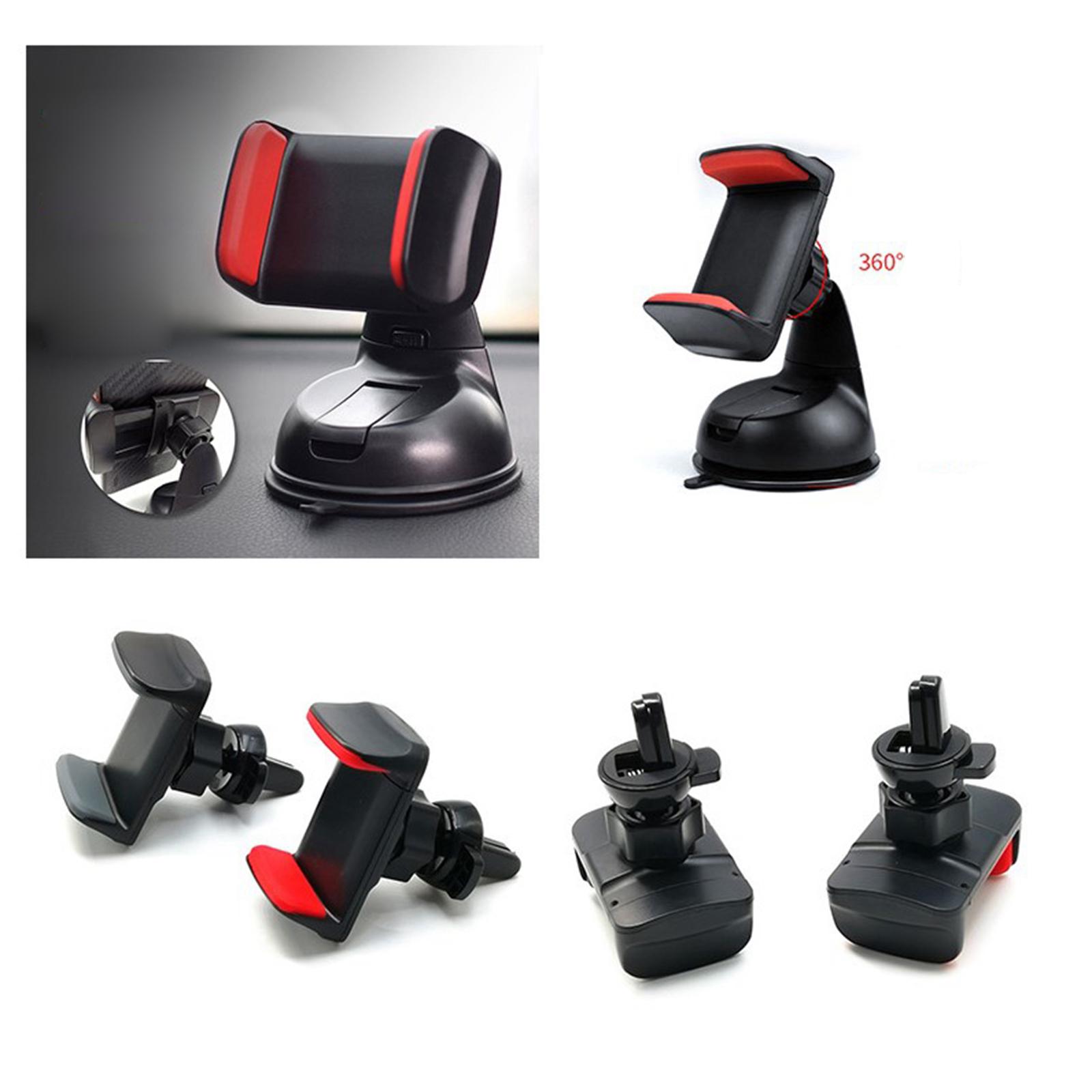 Suction Cup Universal Car Phone Holder Silicone for Auto Air Vent Smartphone