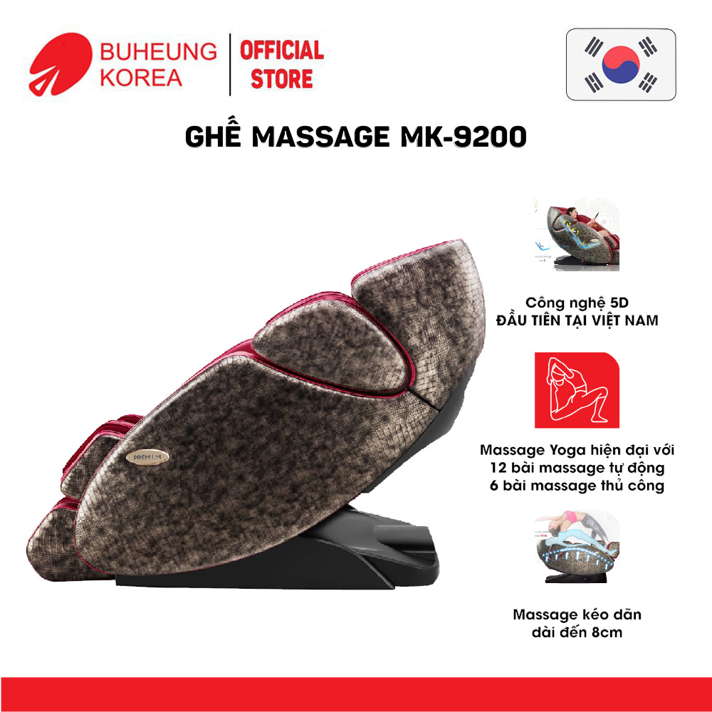 Ghế Massage 5D Master Yoga Buheung MK-9200