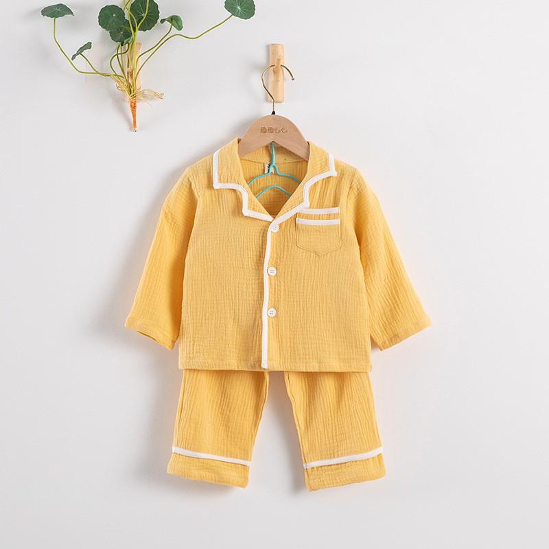 Bộ Pijama dài tay chất đũi mịn cho mẹ và bé trai bé gái siêu xinh size 10-65kg PAPAKIDS