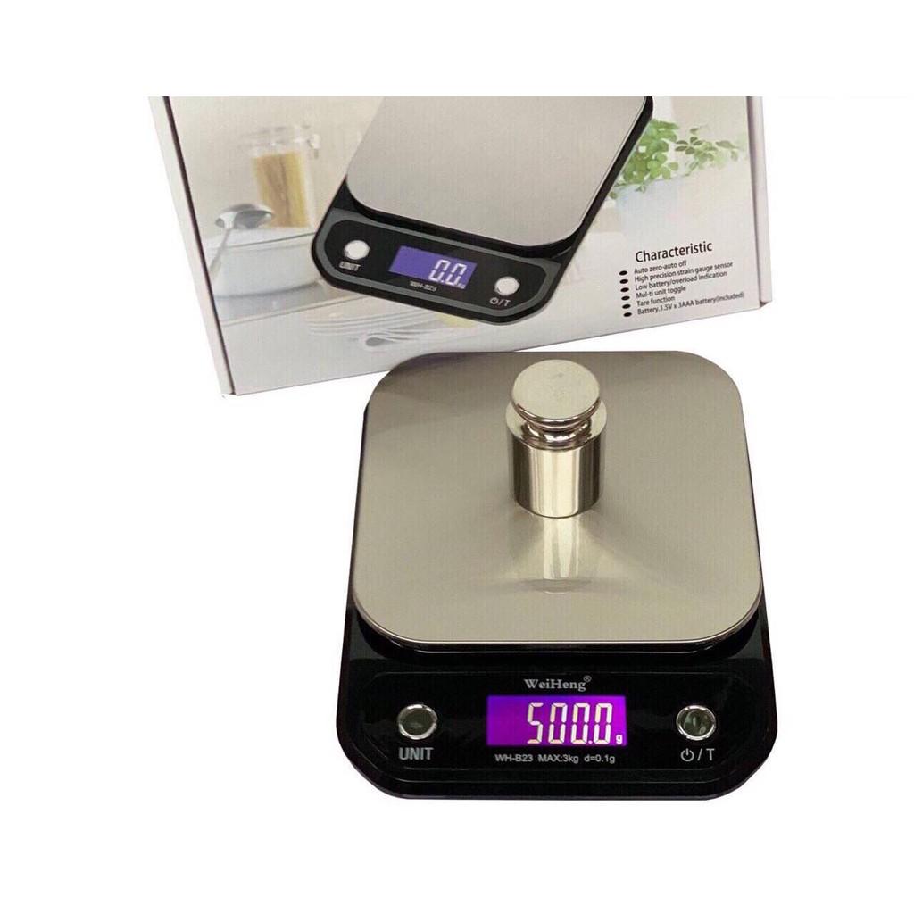 CÂN ĐIỆN TỬ WH - B23 - LOẠI 3KG/0.1G