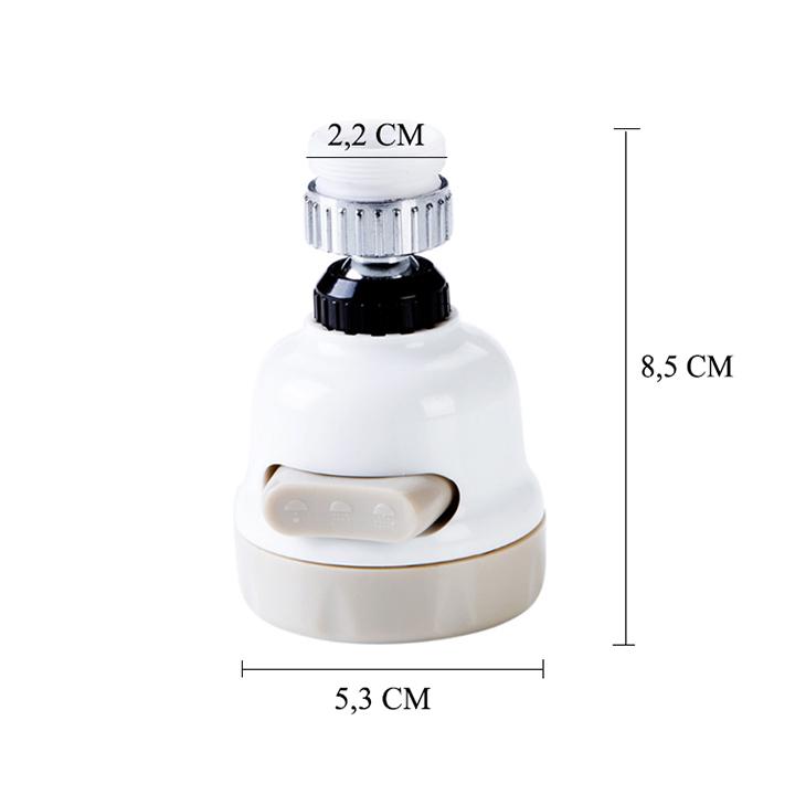 Đầu vòi tăng áp 3 mức độ cho bồn rửa chén - Hàng Chất Lượng