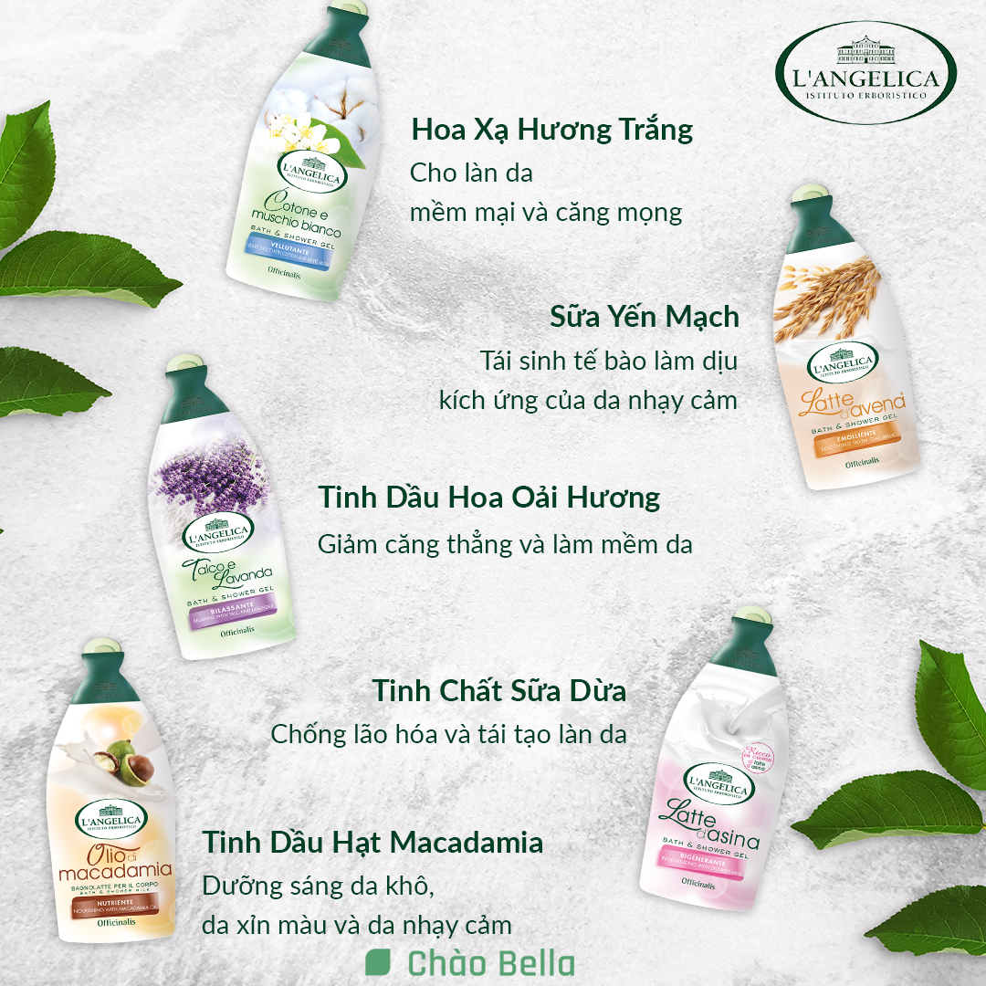 Sữa Tắm Tinh Chất Hoa Xạ Hương Trắng ( Velveting With Cotton And White Musk)  500 ml