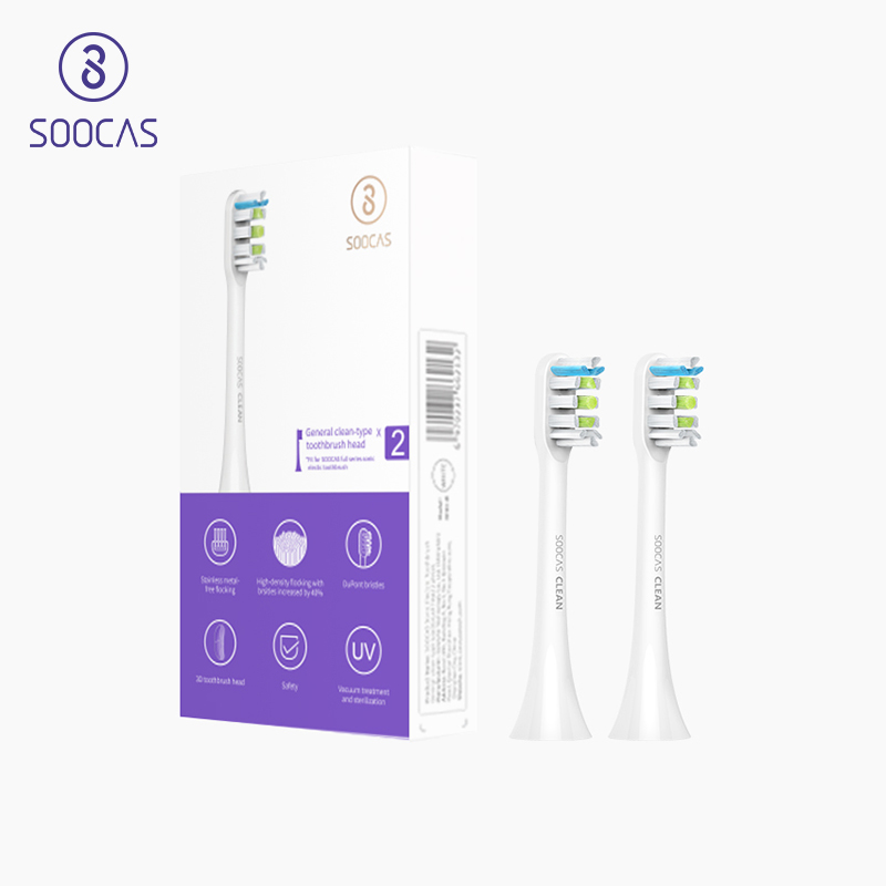 Đầu Thay Thế Bàn Chải Đánh Răng Điện Soocas X1 X3 X3U X5 Heads Replacement Soocas Teeth Brush