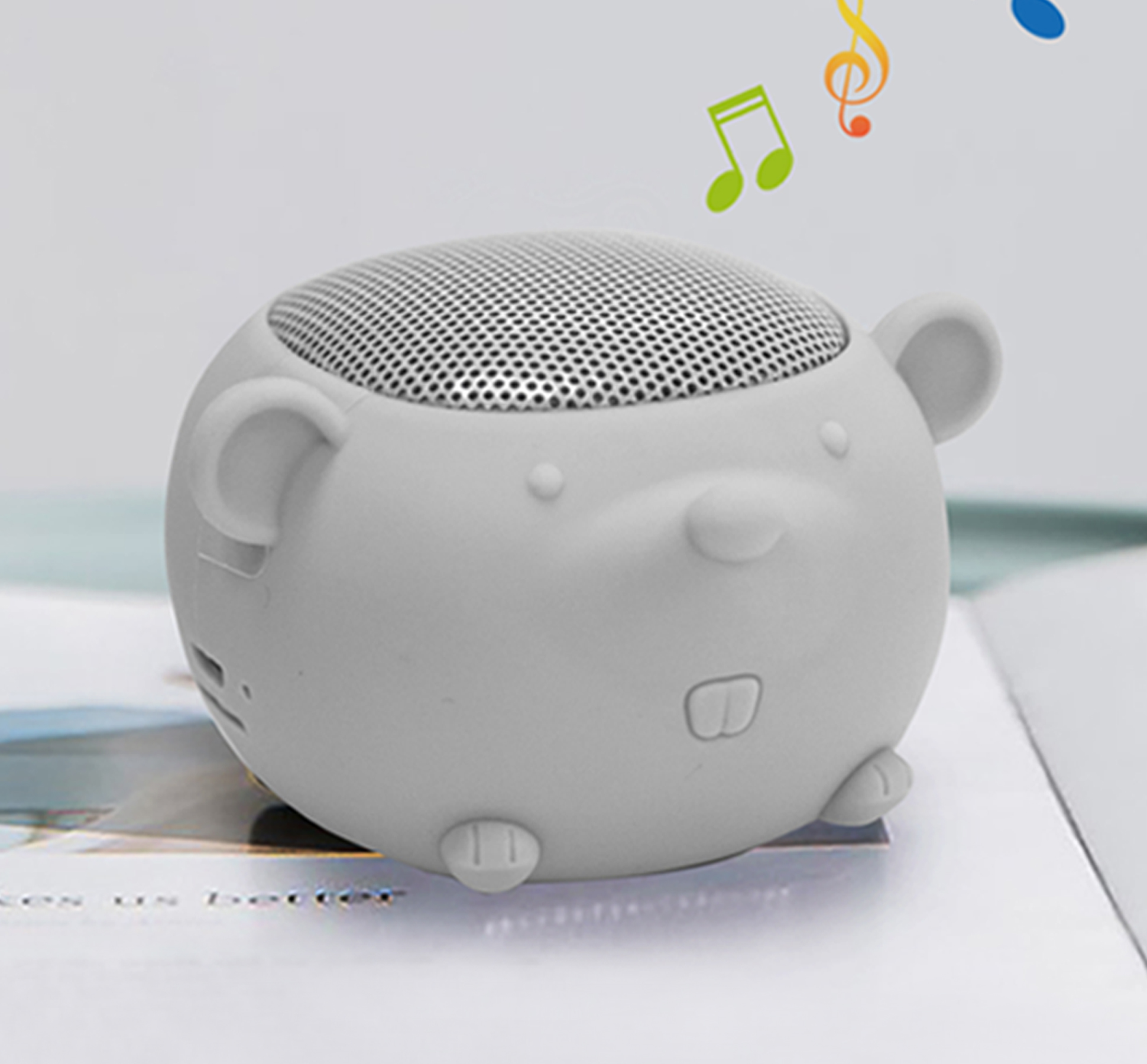 Loa mini Bluetooth SoundMax MB-4 siêu dễ thương âm thanh hay – Hàng chính hãng