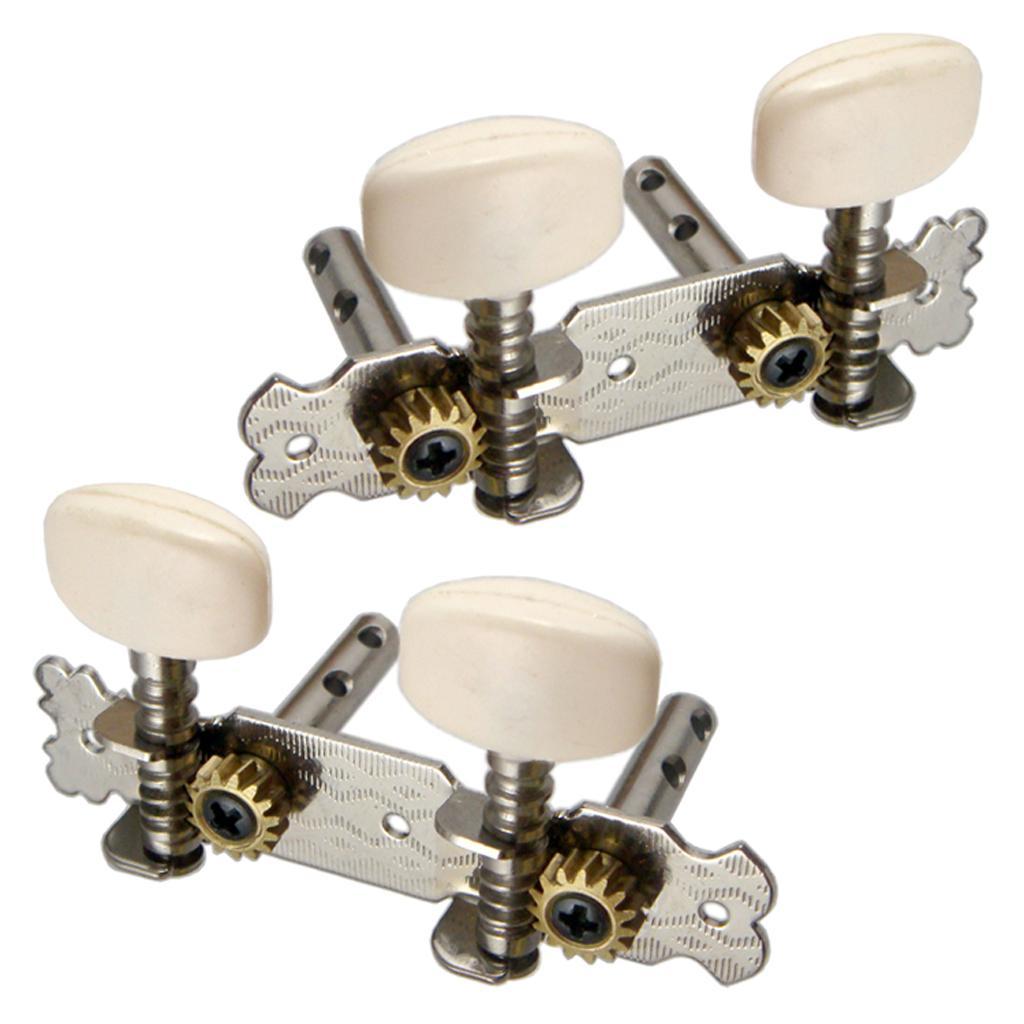 2pcs Ukulele Tuning Pegs Machine Heads  for Ukulele Classical Guitar