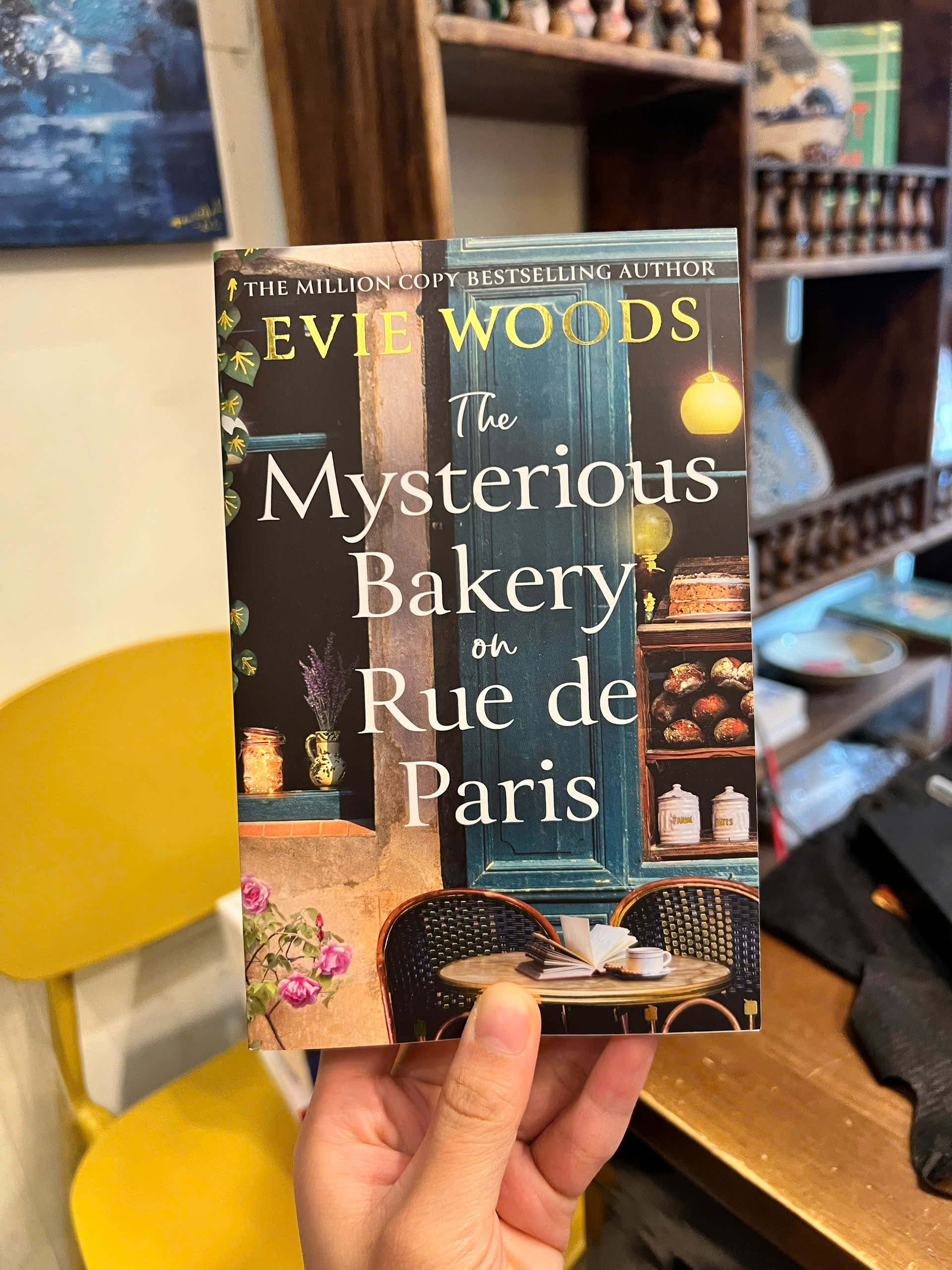 Sách - The Mysterious Bakery On Rue de Paris by Evie Woods | Historical Fiction/ Ngoại văn Nhập khẩu