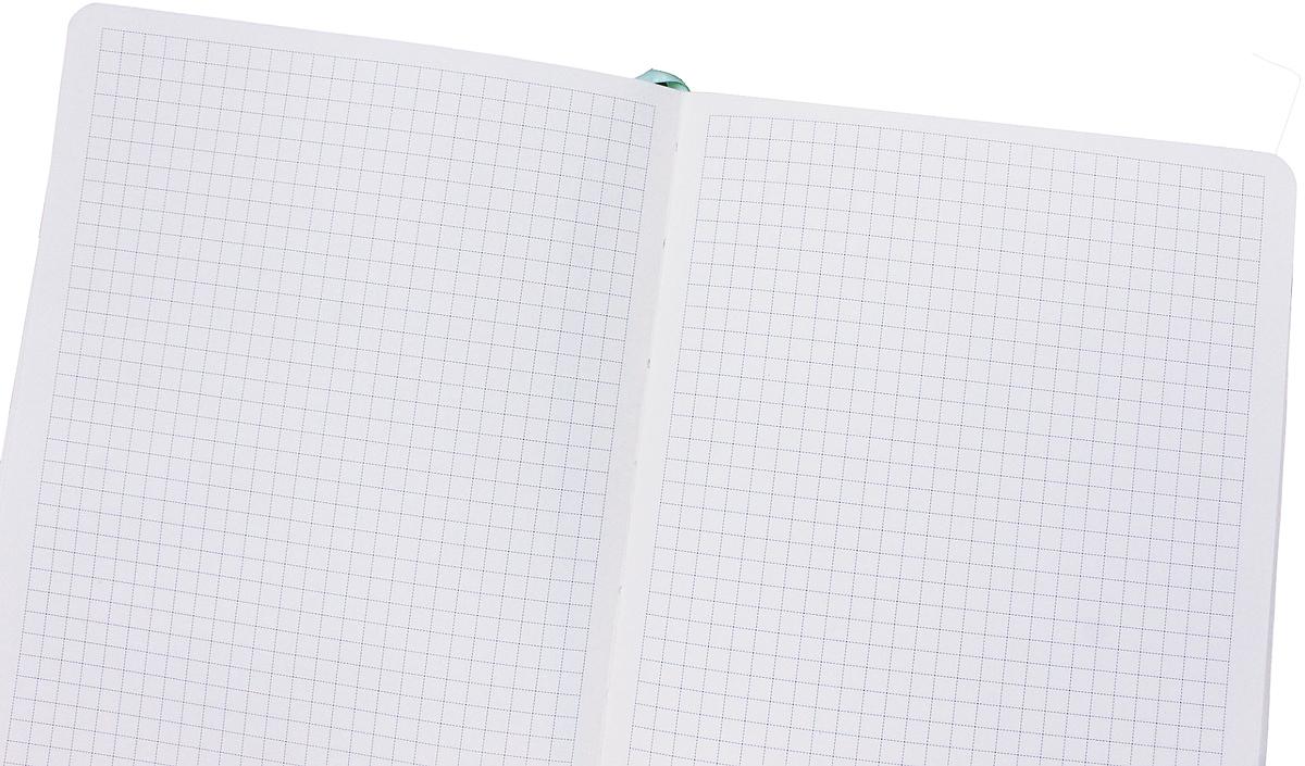 Sổ Bìa Da Mềm - Fall For Matcha A5 - Kẻ Caro - 144 Trang 100gsm - The Sun - Matcha Frappuccino