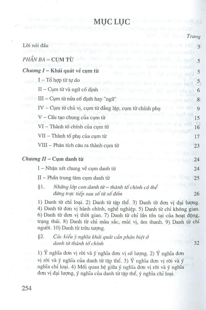 Ngữ Pháp Tiếng Việt - Tập Hai (Tái bản lần thứ mười chín)