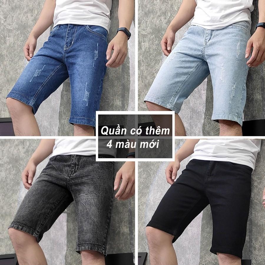 Quần short jean nam GN111 màu chuẩn đẹp Gấu Nâu