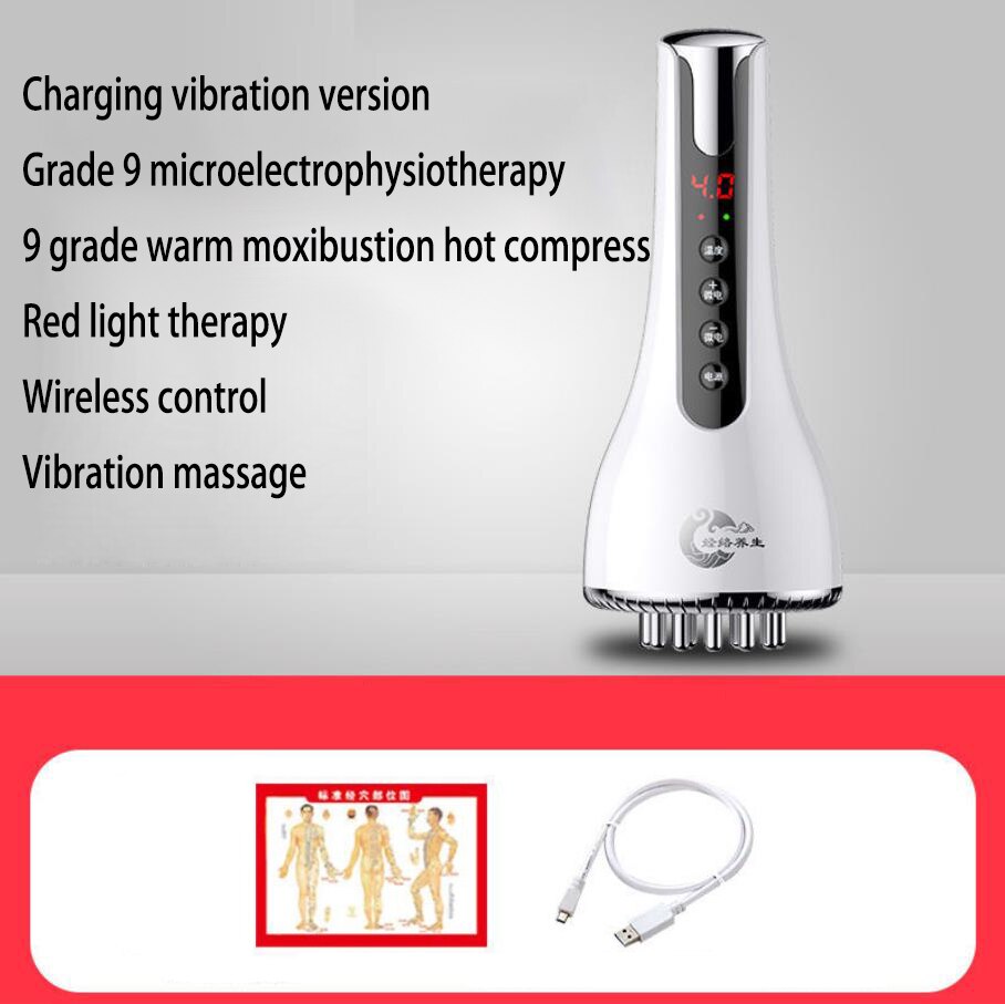 Máy massage xung điện Body Electric Meridian Massage Brush Ai Kangying
