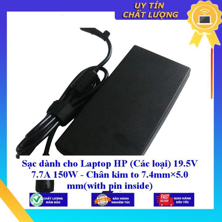 Sạc dùng cho Laptop HP 19.5V 7.7A 150W - Chân kim to 7.4mm×5.0 mm - Hàng Nhập Khẩu New Seal