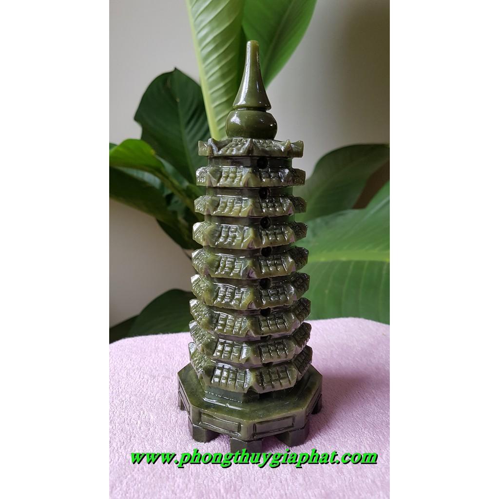 THÁP VĂN XƯƠNG NGỌC LAM (NGỌC SERPENTINE)