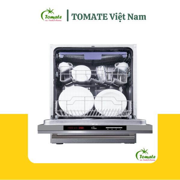 Máy rửa chén TOM 6014. Tomate Tây Ban Nha. Hàng Chính Hãng