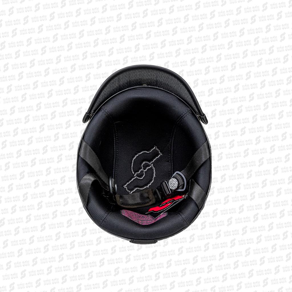 Mũ bảo hiểm lỗ thông gió phiên bản mới NÓN SƠN chính hãng HV-ĐN096