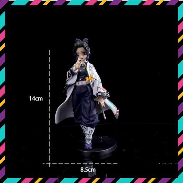 Mô Hình Thanh Gươm Diệt Quỷ , Tanjirou , Nezuko , Zenitsu , Inosuke , Giyuu - Figure Kimetsu No Yaiba, Cao 18-20cm