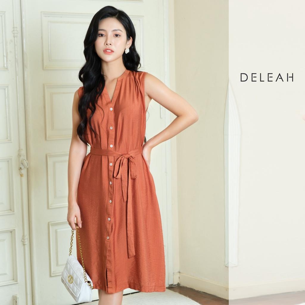 Đầm suông đai rời De Leah