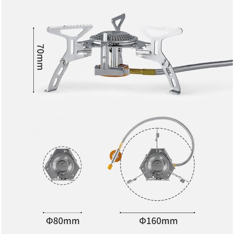 [Tặng đầu chuyển] Bếp ga du lịch dã ngoại có thể gấp gọn Naturehike NH17L040-T