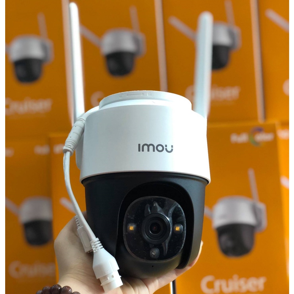 Camera Giám Sát Ngoài Trời IP Wifi IMOU IPC S42FP 4.0Mpx I XOAY 360° I Tích Hợp Còi Và Đèn Spotligh I Hàng Chính Hãng | Bảo Hành 24 Tháng